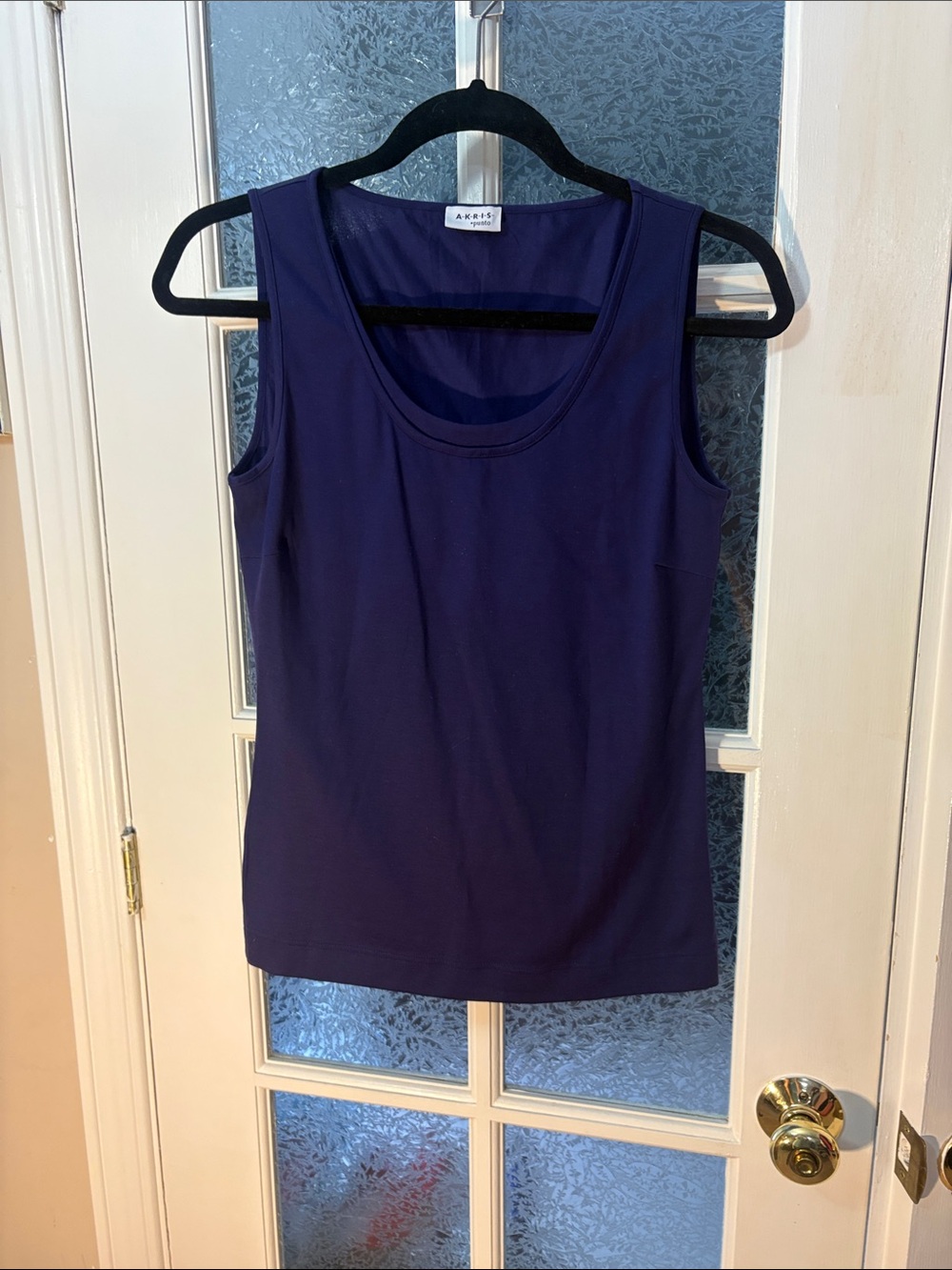 AKRIS pinto sleeveless top, size small